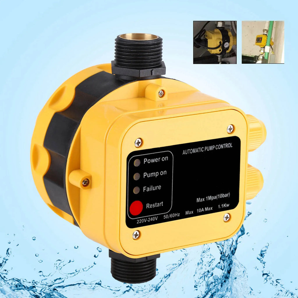 Automatic Pressure Electric Controller with Gauge Home Accessory Pump Pressure Controller Pump Pressure HIP