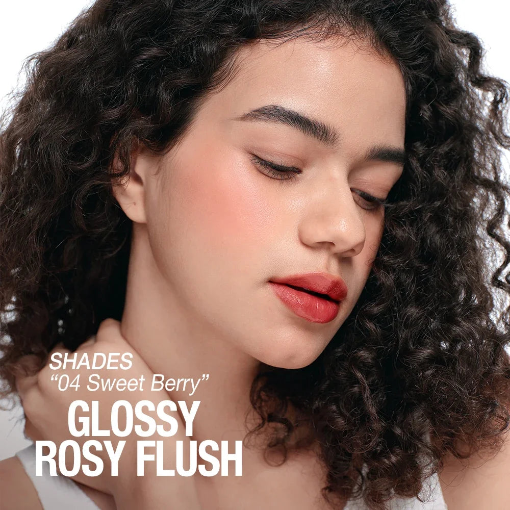 O.TWO.O Waterproof Lip & Cheek Tint – Multi-Use Blush Gloss Lip & Cheek Tint HIP