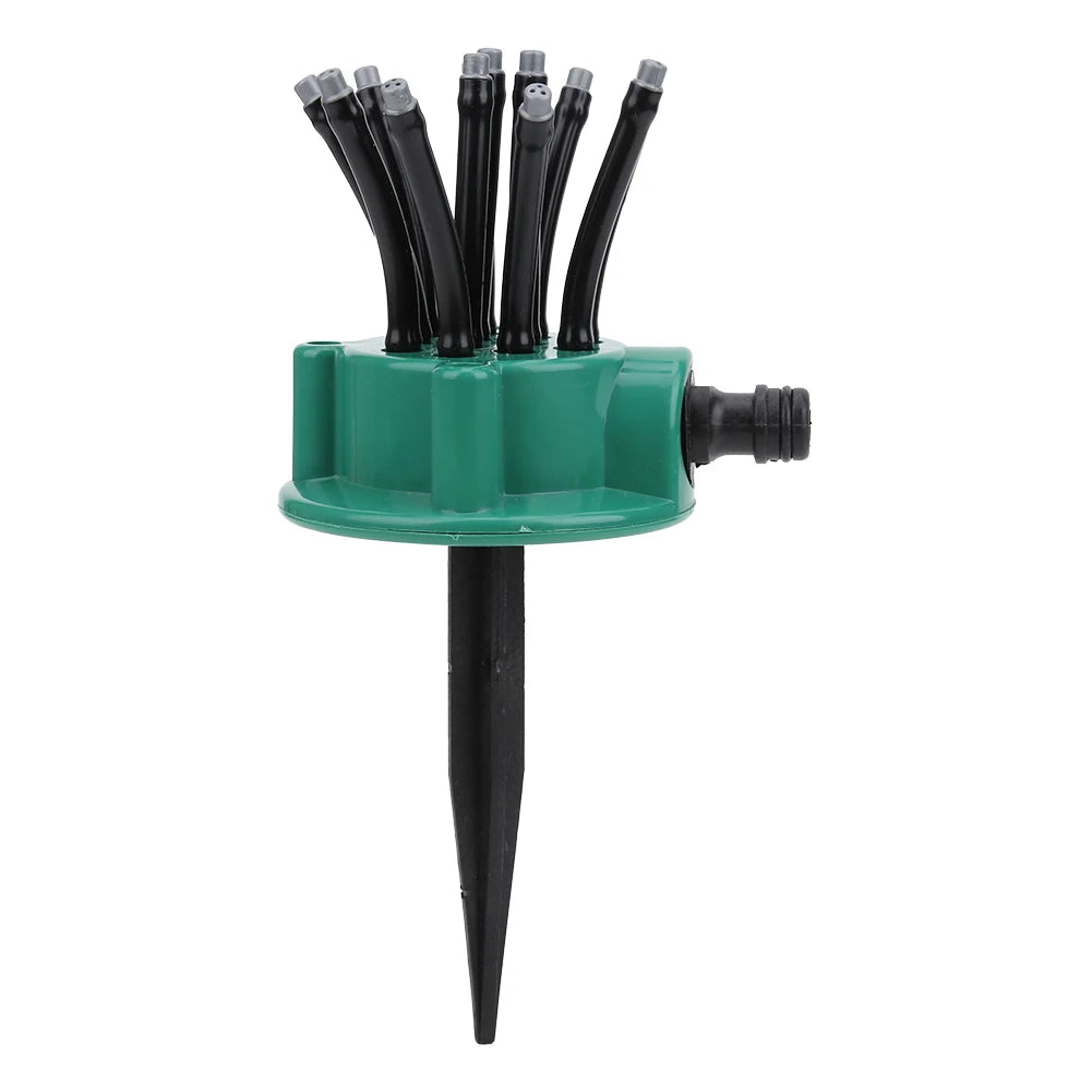 360 Degree Rotating Garden Automatic Multi Heads Sprinkler for Agricultural Irrigation Garden Supplies Sprinkler Sprayer Nozzle HIP
