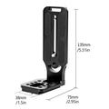 Camera L-Bracket Quick Release Plate | Aluminum Alloy 1/4" Screw Camera L-Bracket Plate HIP one size