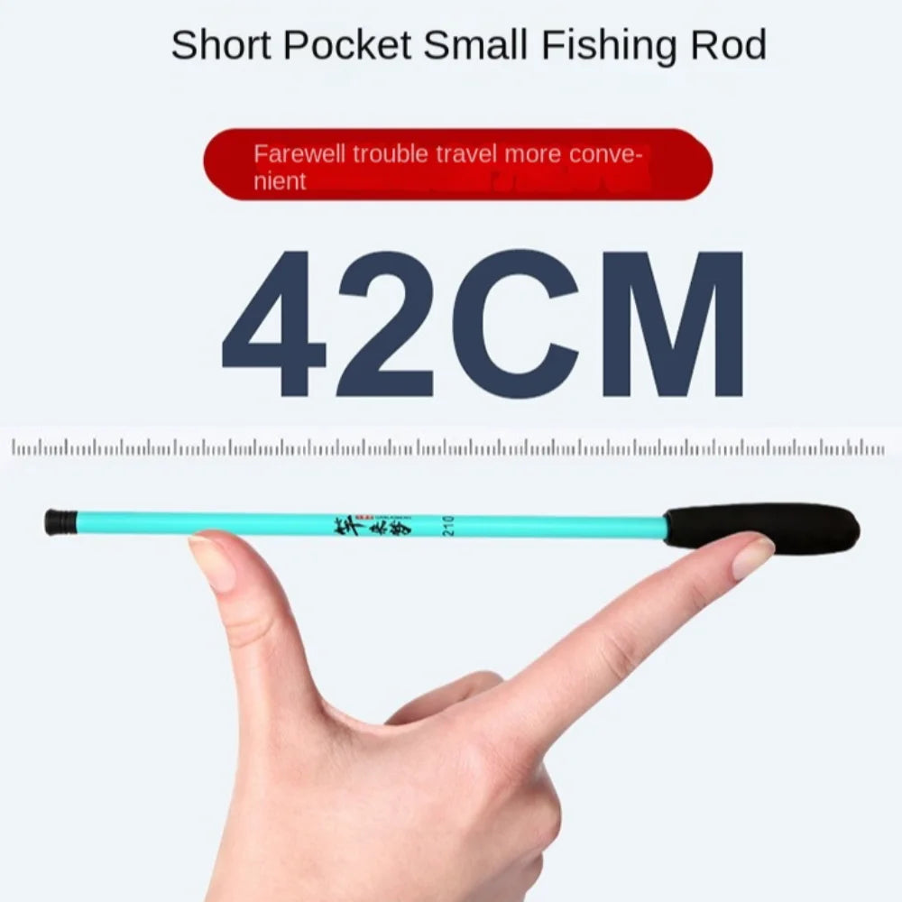 Telescopic Fishing Rod Kit | Glass Fibre | 1.8–3.6m Combo Telescopic Fishing Rod HIP