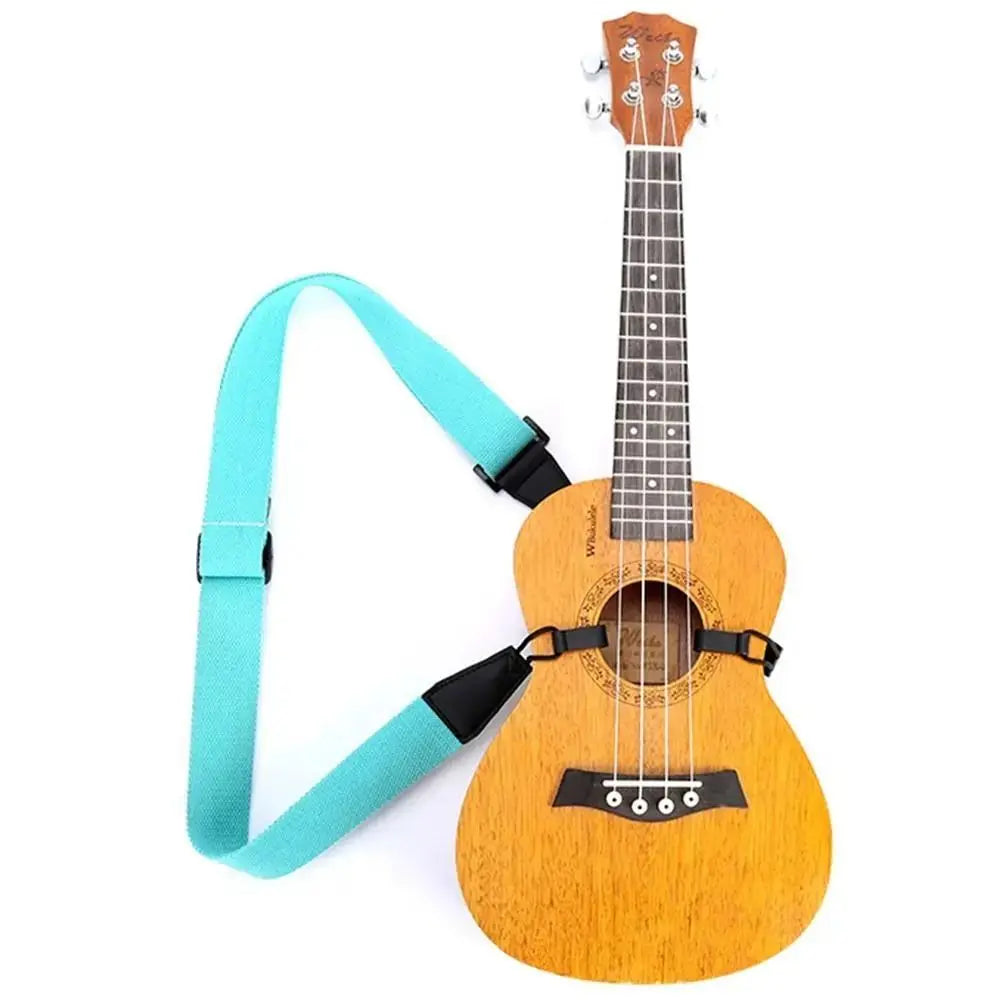 Nylon Ukulele Guitar Neck Strap – No-Drill Adjustable Hook Ukulele Guitar Strap HIP