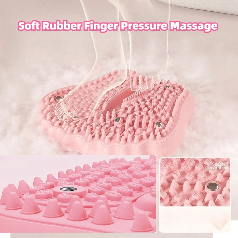 Household Inflatable Foot Massager Anti-slip Magnet Stone Stepper Pad Pressure Points Slimming in Situ Sports Fitness Equipment HIP