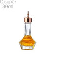 Skull Glass Bitters Dropper Spray Bottle 30/60/120ml Glass Bitters Bottle HIP Copper 30ml