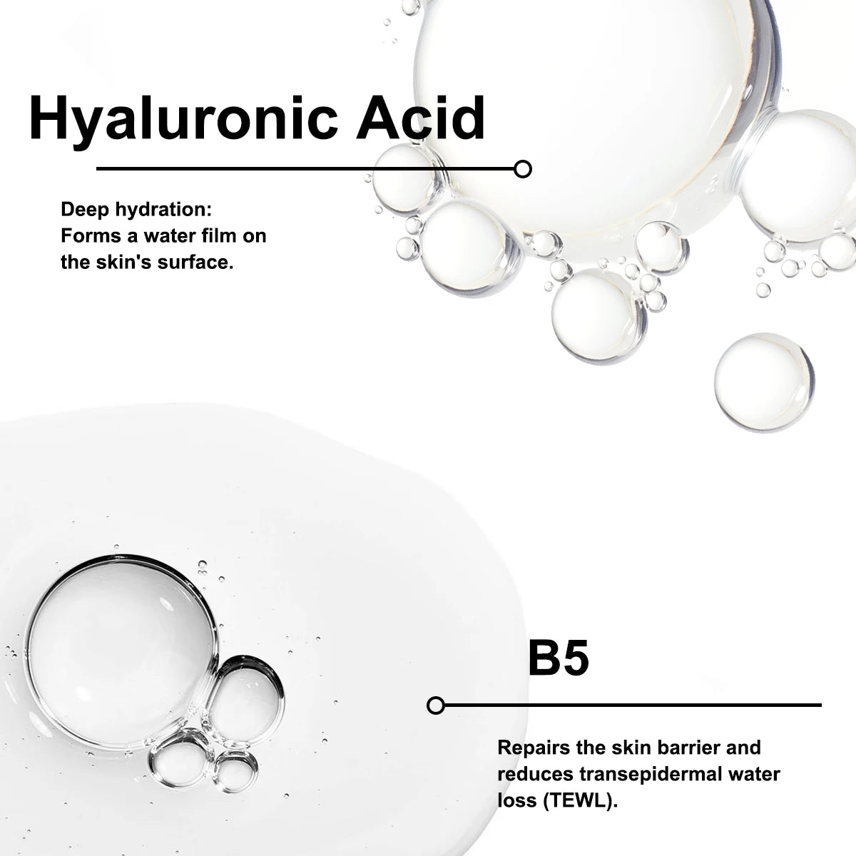 Hyaluronic Acid 2% + B5 Serum | Deep Hydration & Barrier Repair Hydrating Face Serum HIP