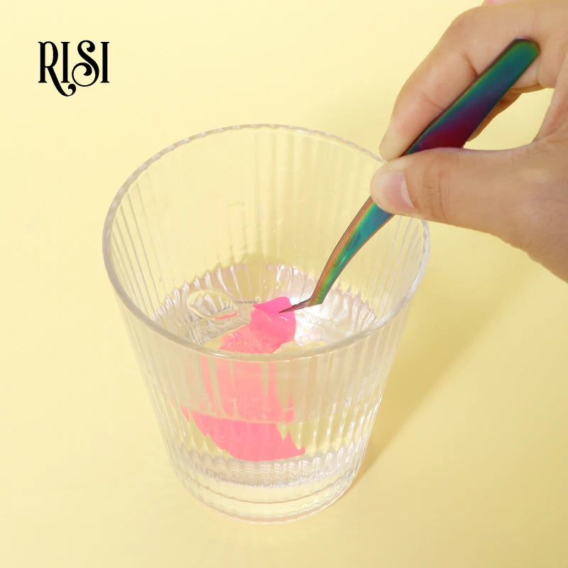 RISI Super Sticky Silicone Eye Pads Reusable Eye Patches Eyelash Extension Lash Lift Pads Under Eye Patch HIP