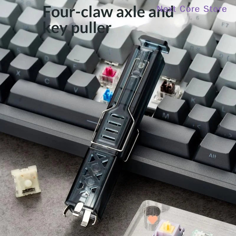 2-in-1 Keycap & Switch Puller Tool Kit – Metal, Universal Keyboard Maintenance Tool HIP