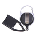 Silicone Lighter Leash Retractable Keychain Clip Holder Lighter Keychain Holder HIP Onesize