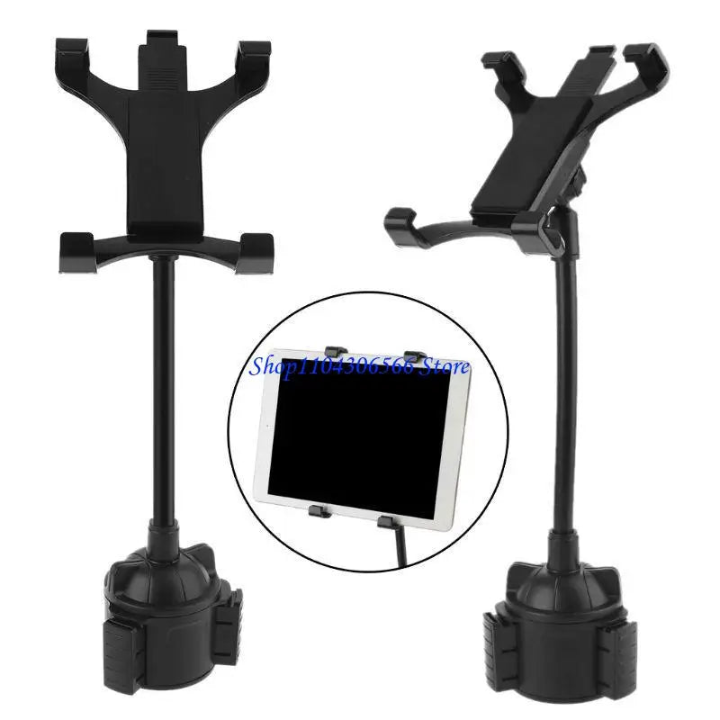 Flexible Car Cup Holder Tablet Mount – Fits 7–12" Tablets Car Tablet Mount HIP