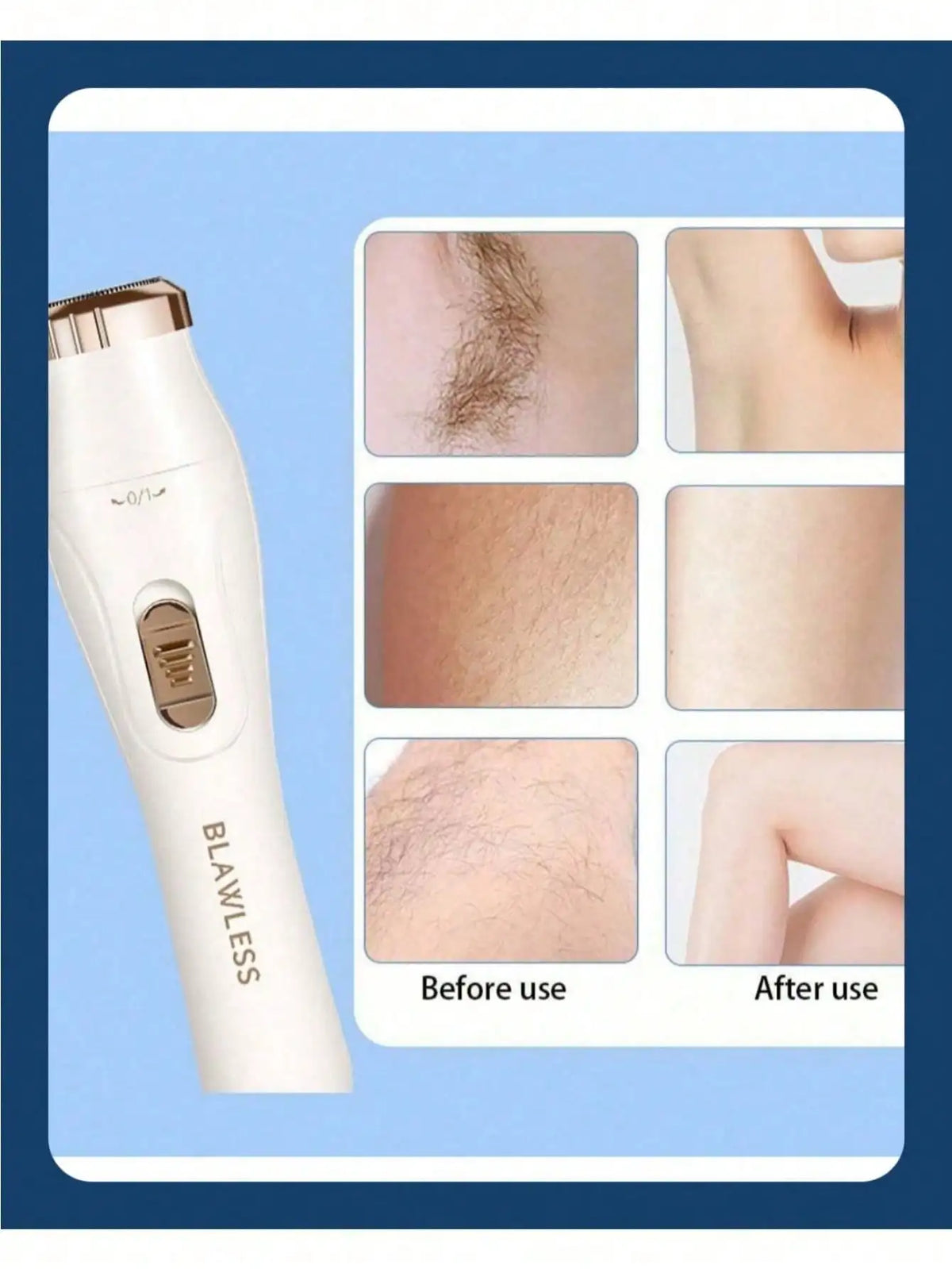 Women's Cordless Electric Shaver – Facial, Bikini & Leg Trimmer Women's Electric Shaver HIP