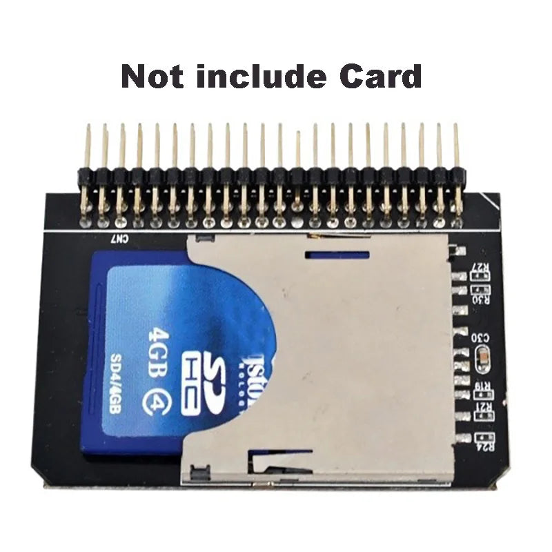 SD to IDE 44-Pin Adapter – SDHC/SDXC Laptop HDD Converter IDE Card Adapter HIP