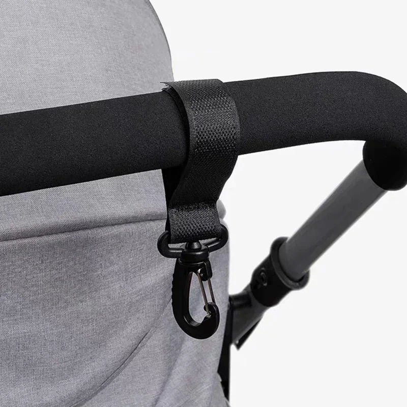 Stroller Hooks Aluminum Carabiner Clips – Diaper Bag Hanger Stroller Hook Clip HIP