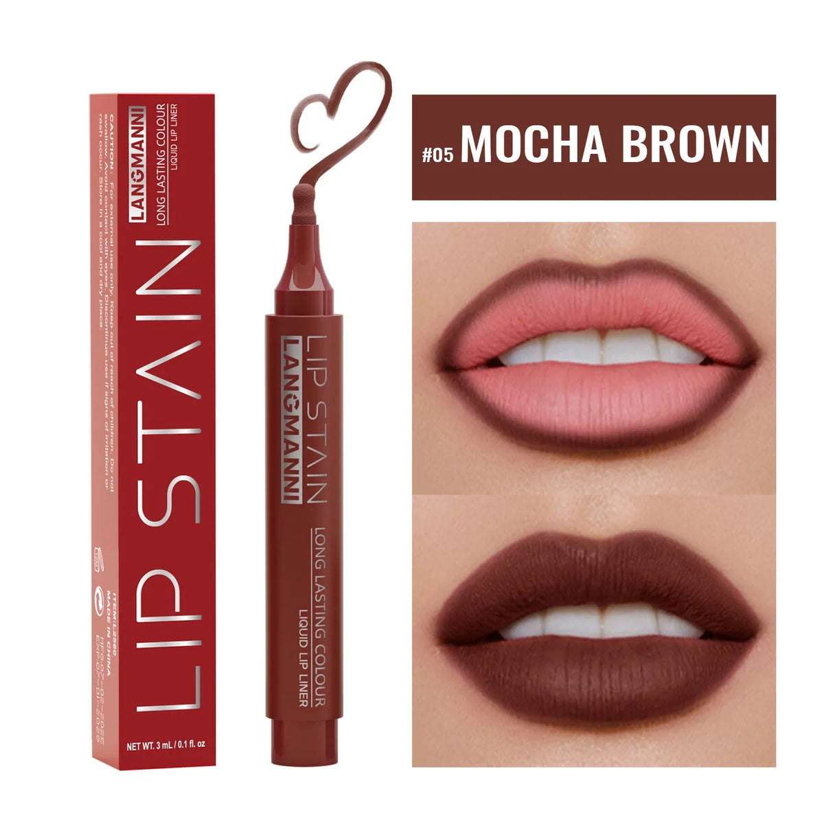 Gourd Nib Liquid Lipliner Pen Matte Waterproof Plumping Stain Quick-dry Lipstick Natural Lip Liner Marker Outline Contour Makeup HIP 05