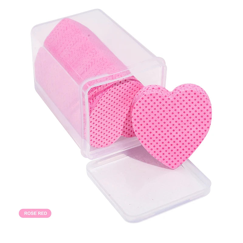 200pc Lint-Free Gel Nail Polish Remover Wipes | RUZOFO Nail Remover Wipes HIP C765-Pink-core