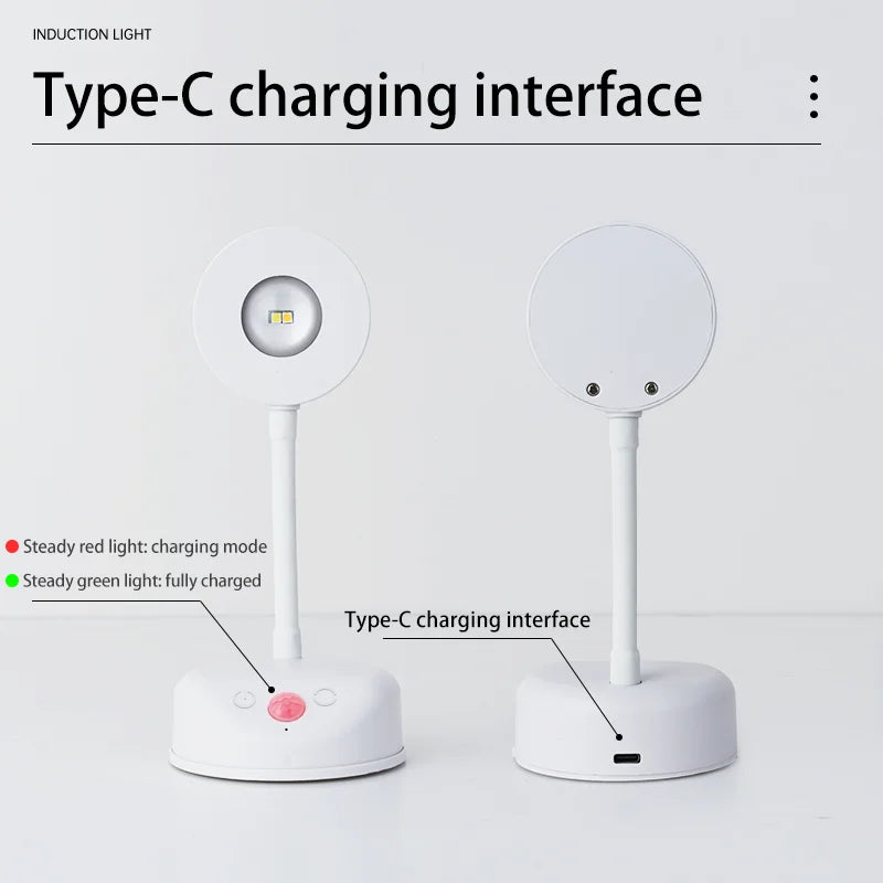 Wireless Motion Sensor LED Night Light USB Rechargeable Wall Lamp Motion Sensor Night Light HIP