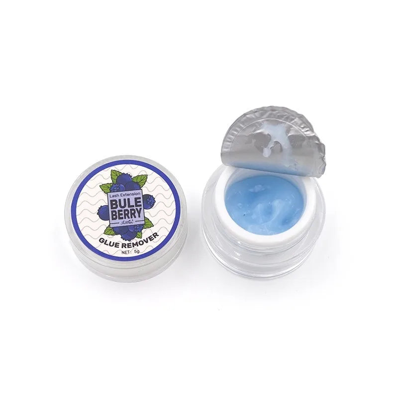 Multi Scent Eyelash Glue Remover Cream Fruit Floral Fragrance Lash Extension Removal Balm Gentle Adhesive Clean For Beauty Salon HIP 05 Blueberry