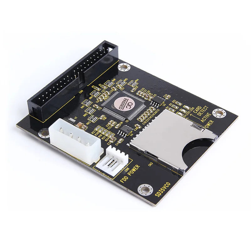 SD to IDE 40-Pin Converter Card – 3.5" Desktop Adapter IDE Storage Adapter HIP