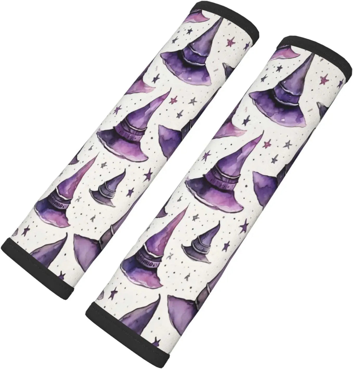 Halloween Witch Hat Seat Belt Covers – 2-Pack Neoprene Pads Seat Belt Cover HIP