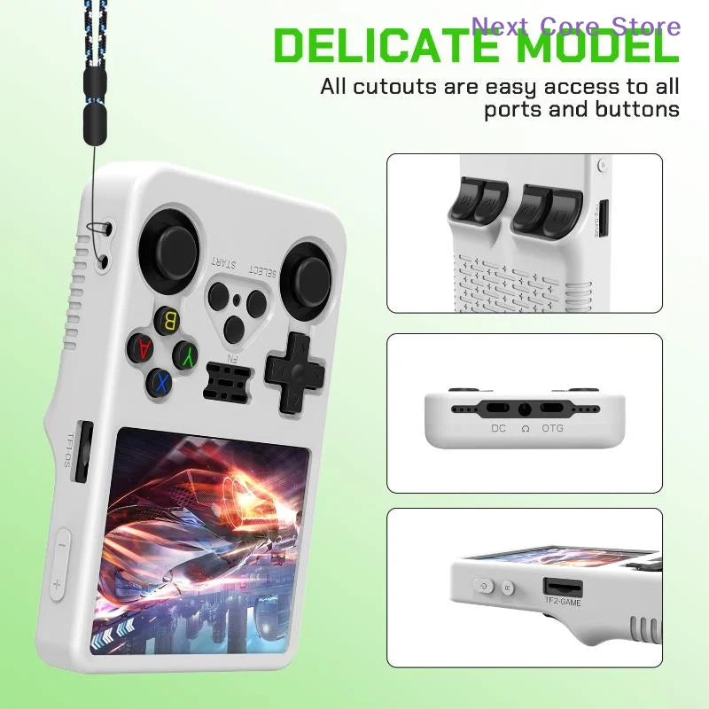 Silicone Protective Case for R36S Handheld Game Console Game Console Case HIP