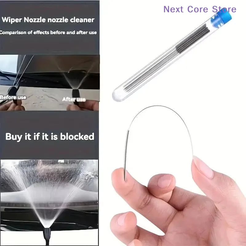 10-Pc Stainless Steel Nozzle Cleaning Needle Kit | 0.15–1.0mm Nozzle Cleaning Kit HIP