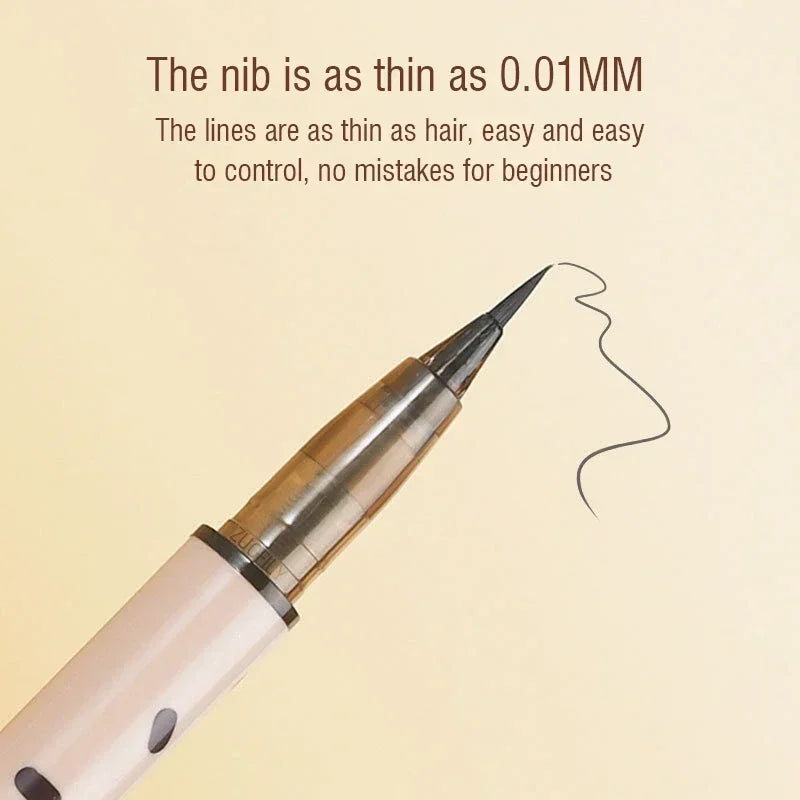 Ultra-fine Liquid Lying Silkworm Eyelash Pen Matte Brown Gray Eyeliner Highlighter Pencil Smooth Lasting Eye Shadow Stick Makeup HIP