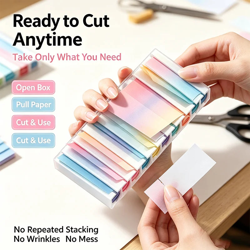 Nail Transfer Foil Storage Box With a Foil Roll Stick 10 Compartments Nail Art Organizer Case Sticker Paper Decoration Manicure HIP
