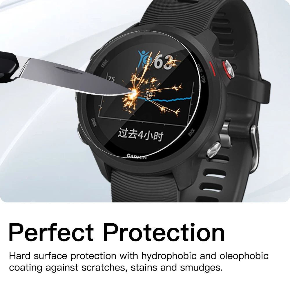 9H Tempered Glass Screen Protector for Garmin Forerunner Watch Screen Protector HIP