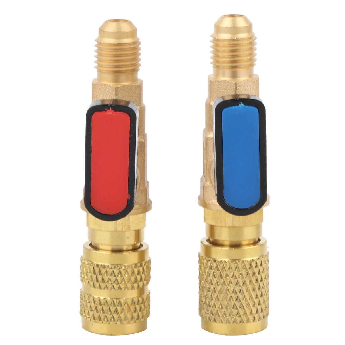 Refrigerant Valve Air Conditioning Charging Hose Adapter Ball Valve for R22 R410A Refrigerant Ball Valve HIP gold
