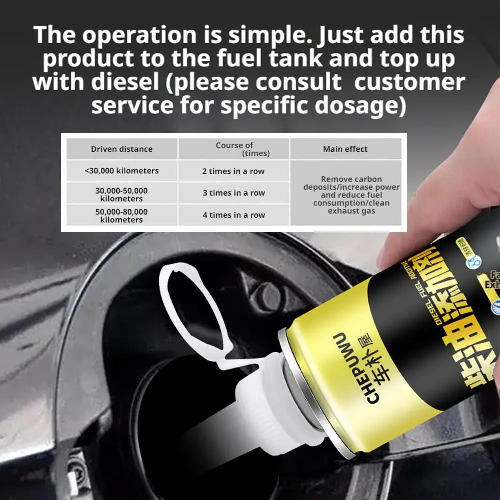 Diesel Car Special Carbon Removal Net Exhaust Cleaner Power Enhancement Clean Carbon Additive Diesel Additive Diesel HIP