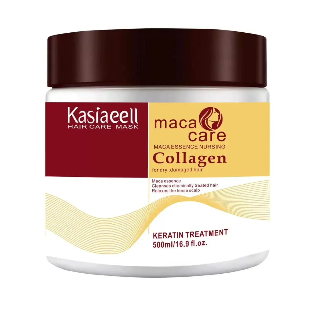Collagen & Argan Oil Hair Mask – Deep Conditioning 200/500ml Deep Conditioning Hair Mask HIP 500ML