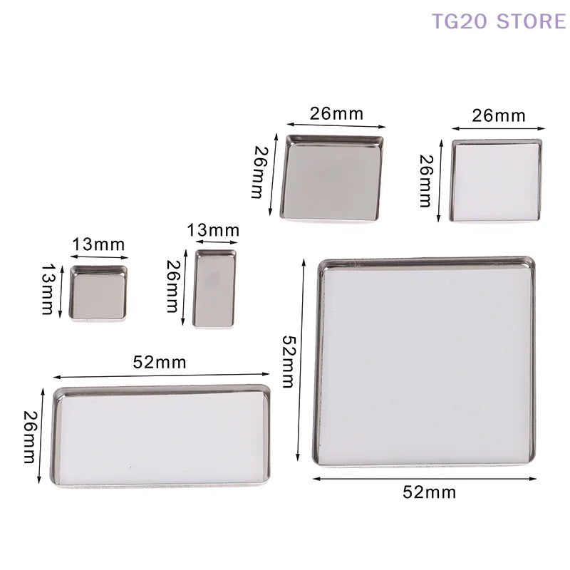 Magnetic Aluminum Watercolor Palette Travel Box | 0.5–2ml Watercolor Palette Box HIP