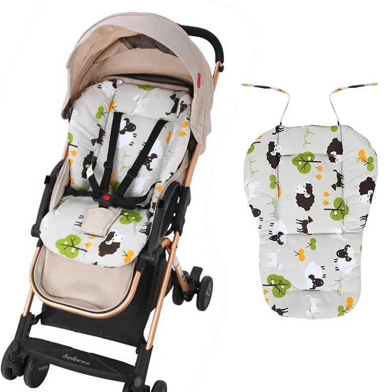 Cotton Baby Highchair & Stroller Seat Cushion Pad | Ages 0–6 Baby Seat Cushion HIP