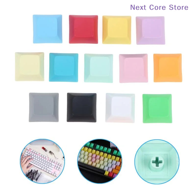 10-Pack DSA PBT 1U Keycaps for MX Switches – Multi-Color Mechanical Keyboard Keycaps HIP Default Title