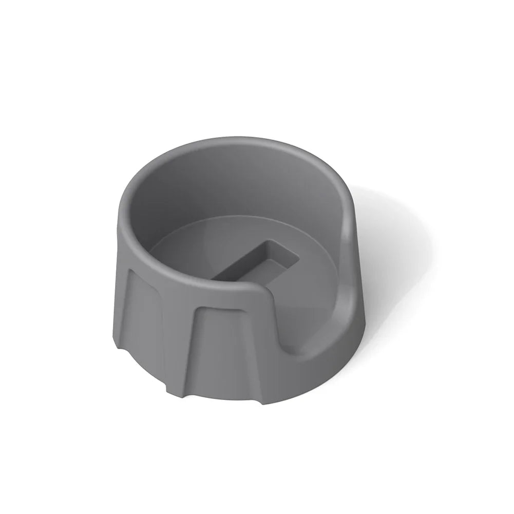 Silicone Non Slip Tamper Mat Bar Mat Tamping Station Portafilter Holder for Espresso Luxe Cafe Coffee Grinding Brewing Pad HIP Gray