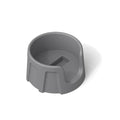 Silicone Non Slip Tamper Mat Bar Mat Tamping Station Portafilter Holder for Espresso Luxe Cafe Coffee Grinding Brewing Pad HIP Gray