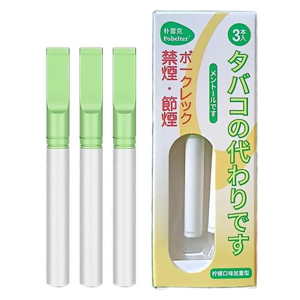 Flavored Smoking-Cessation Sticks Replacement Inhaler Fresh Breath Aid Smoking-Cessation Support For Car And Train Travel Use HIP lemon