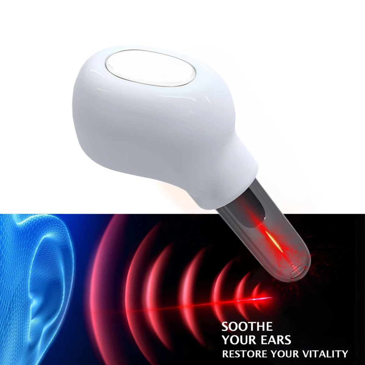 650nm Red Light Ear & Nasal Laser Therapy Device | HIP Ear Laser Therapy Device HIP