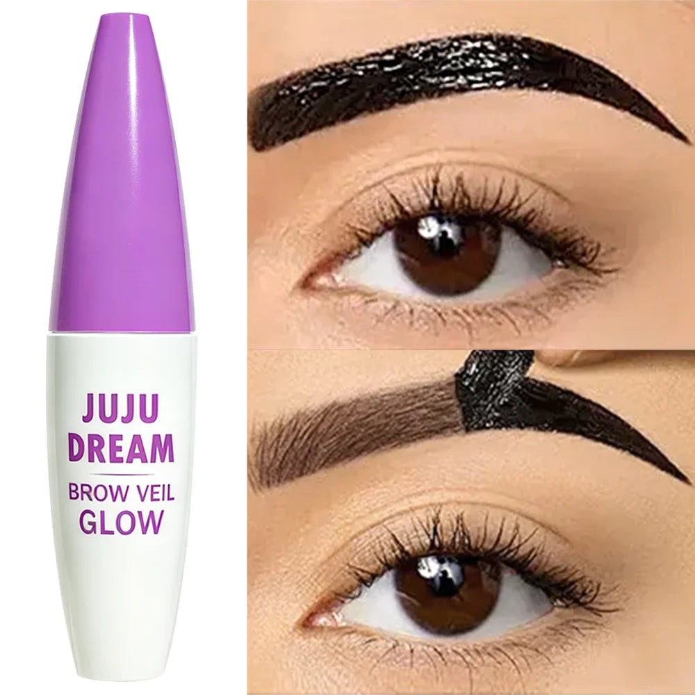 JUJU Dream Peel-Off Eyebrow Tint Gel – Waterproof Brow Tattoo Eyebrow Tint Gel HIP