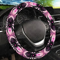 Spider & Pink Heart Steering Wheel Cover – Universal Fit Steering Wheel Cover HIP black
