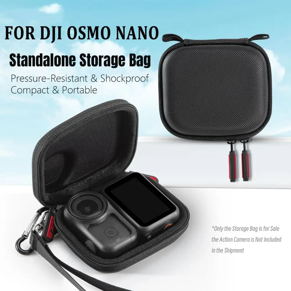 Mini PU Carrying Case for DJI Osmo Nano – Waterproof & Shockproof Camera Carrying Case HIP
