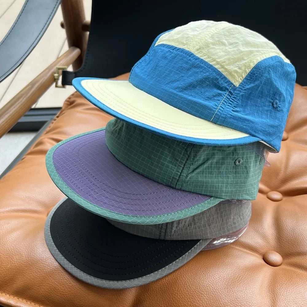Quick-Dry 5-Panel Baseball Cap – Unisex Sun Hat | HIP Baseball Cap HIP