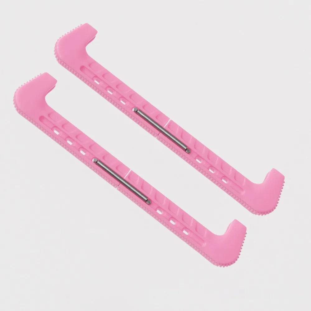 Adjustable Ice Skate Guards – Universal Blade Covers (1 Pair) Ice Skate Guards HIP Pink
