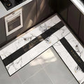 PVC Kitchen Floor Mat – Anti-Slip Oil-Proof Marble Runner Kitchen Floor Mat HIP GU5035-P 1pc 58x180cm