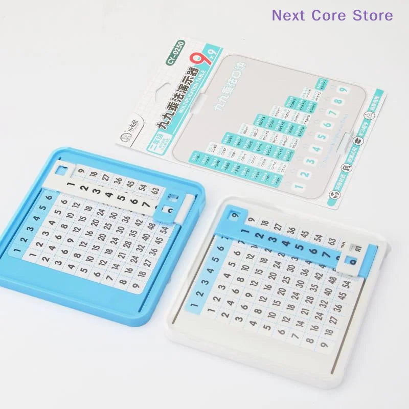 Multiplication Table Quick Search Card – Portable Kids Math Math Learning Card HIP