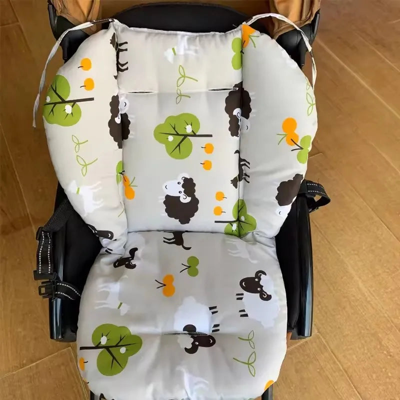 Cotton Baby Highchair & Stroller Seat Cushion Pad | Ages 0–6 Baby Seat Cushion HIP