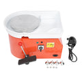 Ceramic Pottery Electric Machine Detachable Basin Adjustable Speed Art Craft DIY Clay Tool 350W DIY Clay Tool Pottery Machine HIP UK Plug