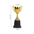 Trophy Shape Flower Vase – Gold & Silver Floral Container Decorative Flower Vase HIP Light Grey