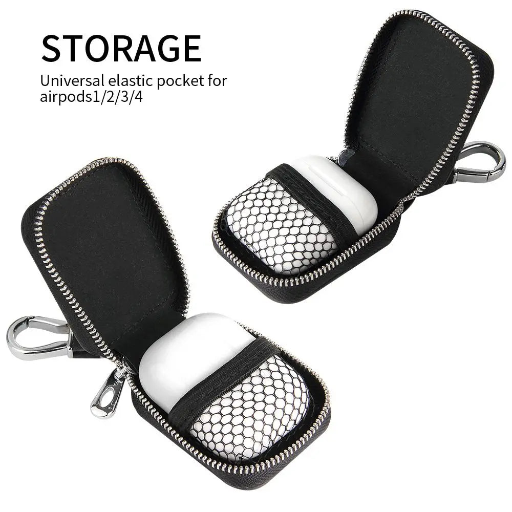Leather AirPods Pro Case – Shockproof Anti-Lost Cover 1 2 3 Earphone Protective Case HIP