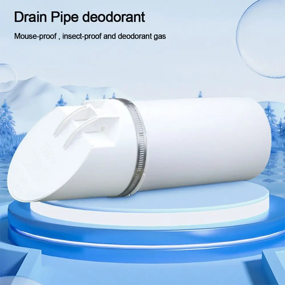 PVC Drainage Pipe Cap 50–160mm Anti-Odor Floor Drain Cover Drain Pipe Cap HIP
