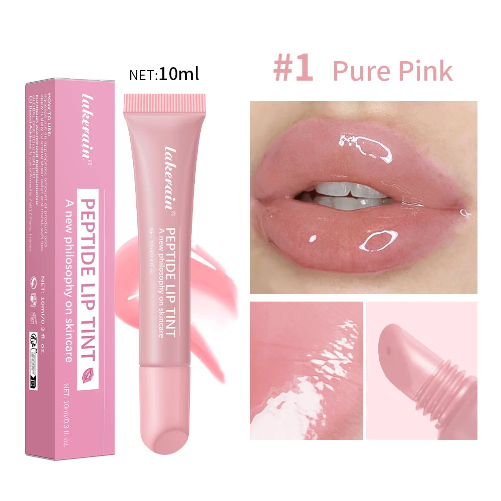 4 Colors Lip Glosses Plump Moisturizing Lip Glaze Essence Gel Oil Long Lasting Nourishing Lipstick Care Products for Women Girls HIP 1